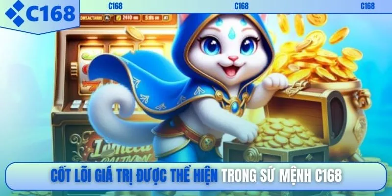 Cốt lõi giá trị được thể hiện trong sứ mệnh C168